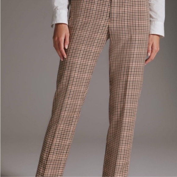 Women chinos - Beige Checkered plaid Chinos 
Size 25, mid rise
Scotch and Soda - Picture 6 of 16